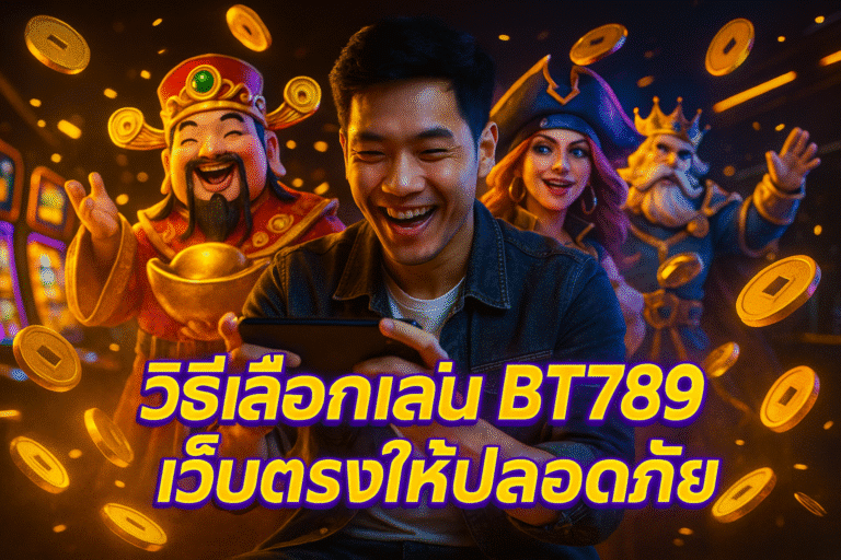 วิธีเลือกเล่น BT789 เว็บตรงให้ปลอดภัย