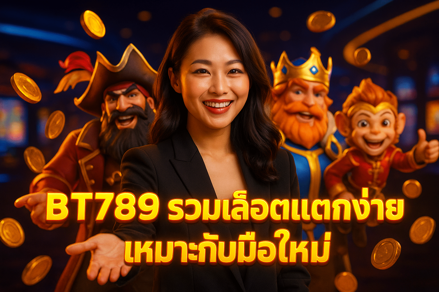 BT789 รวมสล็อตแตกง่าย เหมาะกับมือใหม่