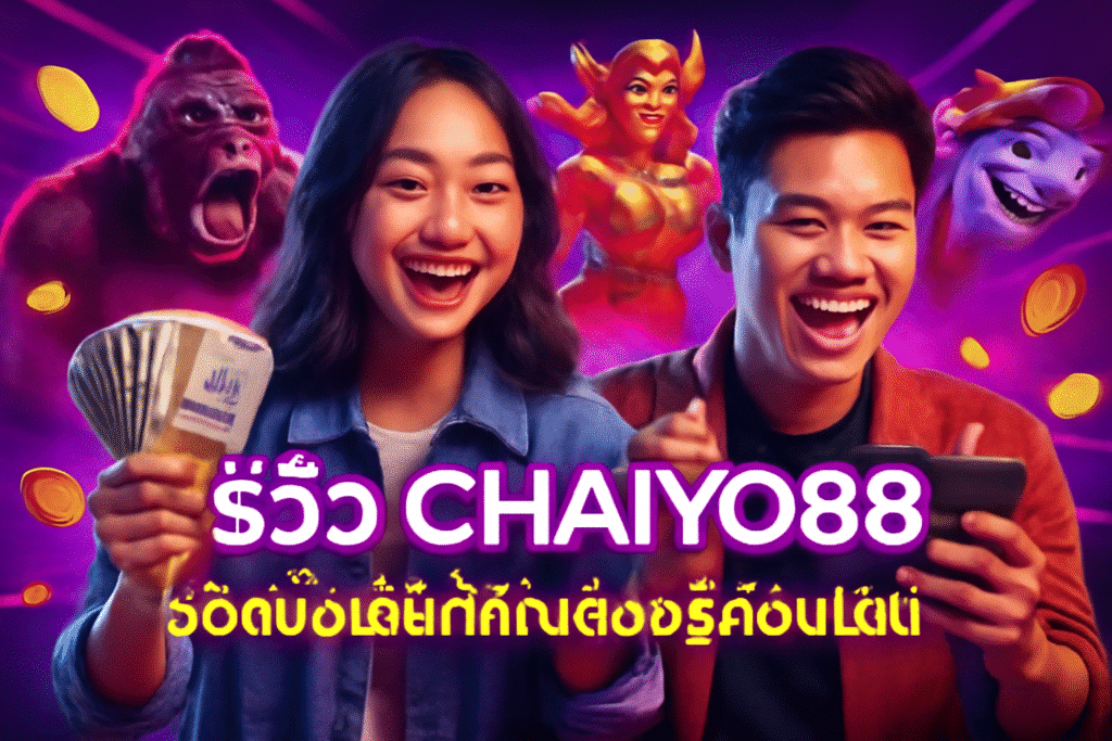 รีวิว CHAIYO88: ข้อดีข้อเสียที่คุณต้องรู้ก่อนเล่น